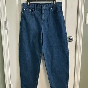 Banana Republic High Rise Barrel Jean NWOT